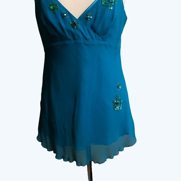 Beautiful Spenser Jeremy 100% Silk Camisole Top - Picture 2 of 8